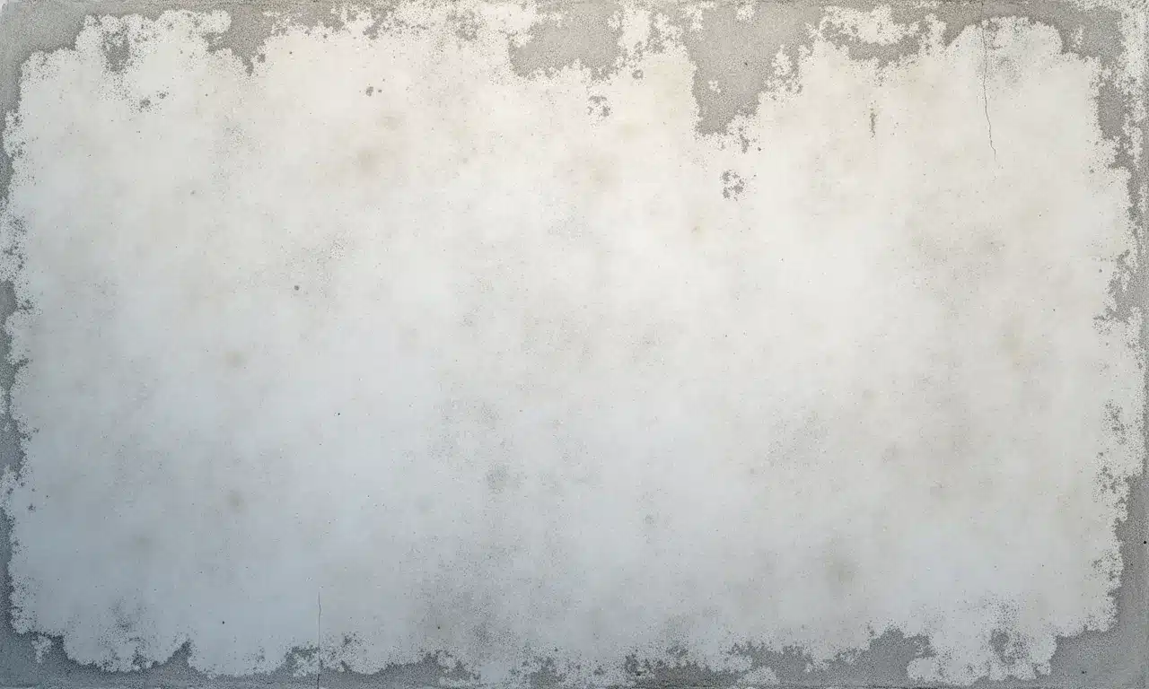 Close-up detalhado da textura resistente de uma parede de cimento queimado.