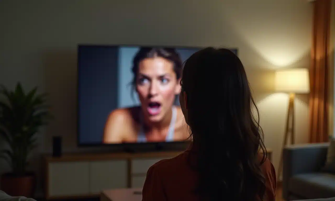 Mulher chocada com reviravolta em série da Netflix.