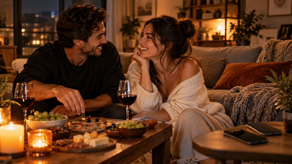 Noite sem celular a dois: como planejar um encontro simples em casa